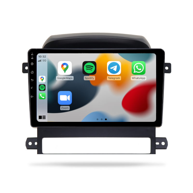 Holden Captiva 2008-2013 - Premium Head Unit Upgrade Kit: Radio Infotainment System with Wired & Wireless Apple CarPlay and Android Auto Compatibility