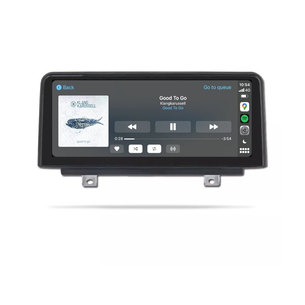 BMW 1 Series 2018-2019 (F20 F21) - Premium Head Unit Upgrade Kit: Radio Infotainment System with Wired & Wireless Apple CarPlay and Android Auto Compatibility - baeumer technologies