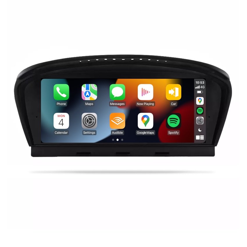 BMW 3 Series 2005-2010 (E90 E91 E92) - Premium Head Unit Upgrade Kit: Radio Infotainment System with Wired & Wireless Apple CarPlay and Android Auto Compatibility - baeumer technologies