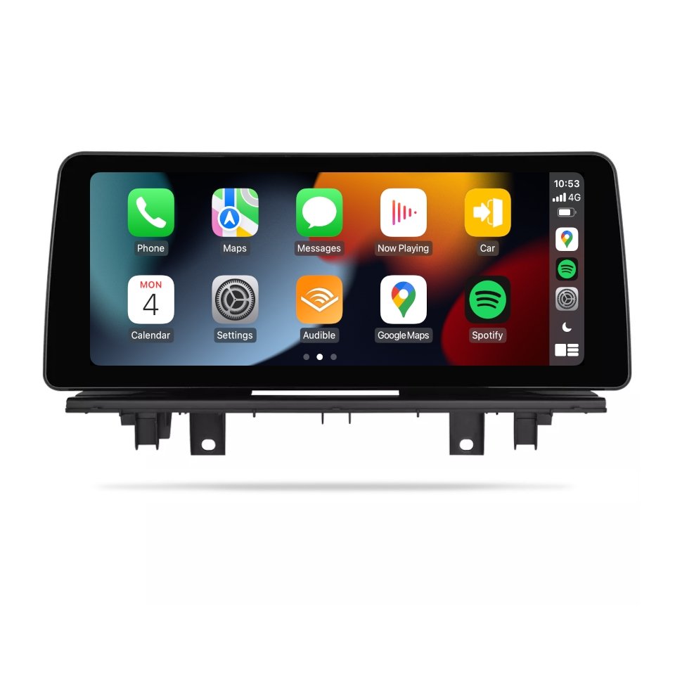 BMW X1 Series 2016-2018 (F48) - Premium Head Unit Upgrade Kit: Radio Infotainment System with Wired & Wireless Apple CarPlay and Android Auto Compatibility - baeumer technologies