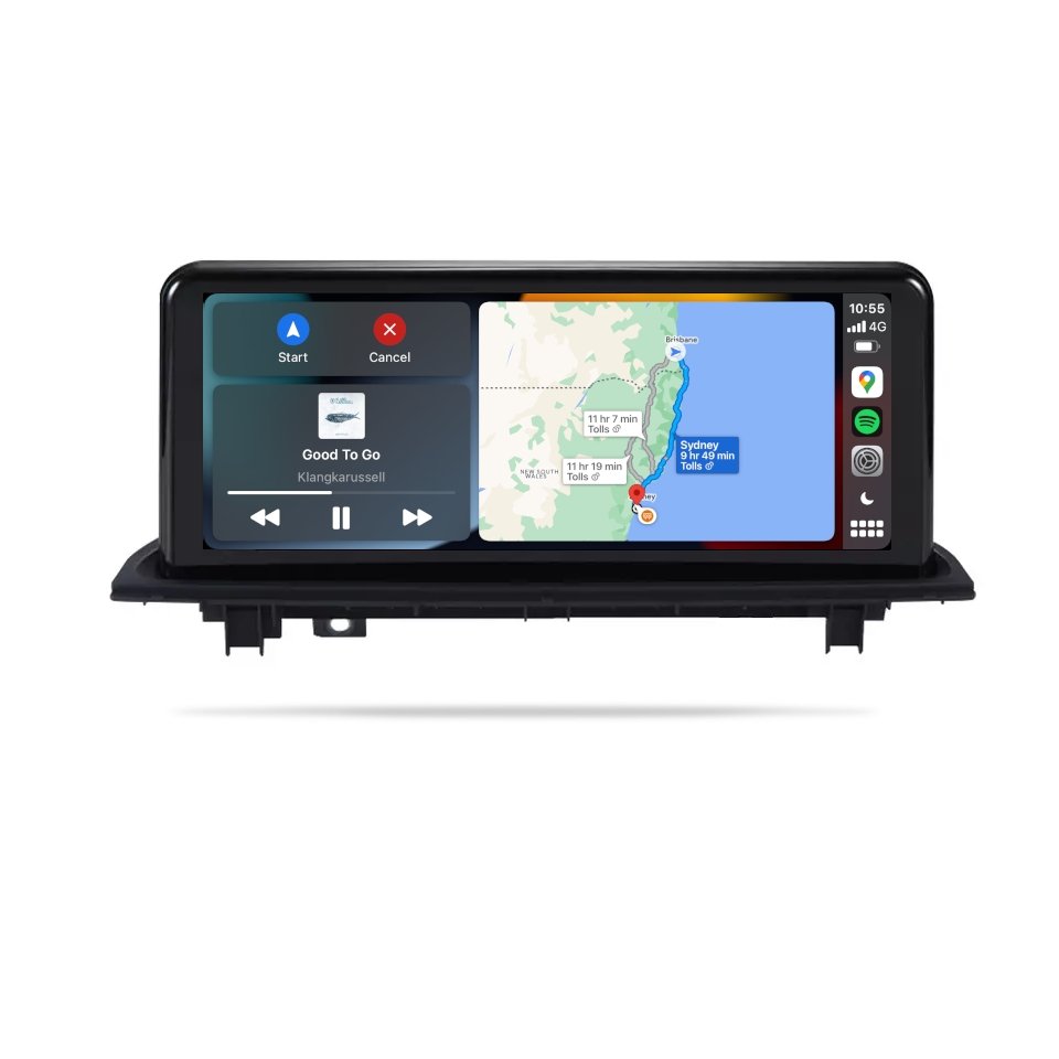 BMW X1 Series 2016-2018 (F48) - Premium Head Unit Upgrade Kit: Radio Infotainment System with Wired & Wireless Apple CarPlay and Android Auto Compatibility - baeumer technologies