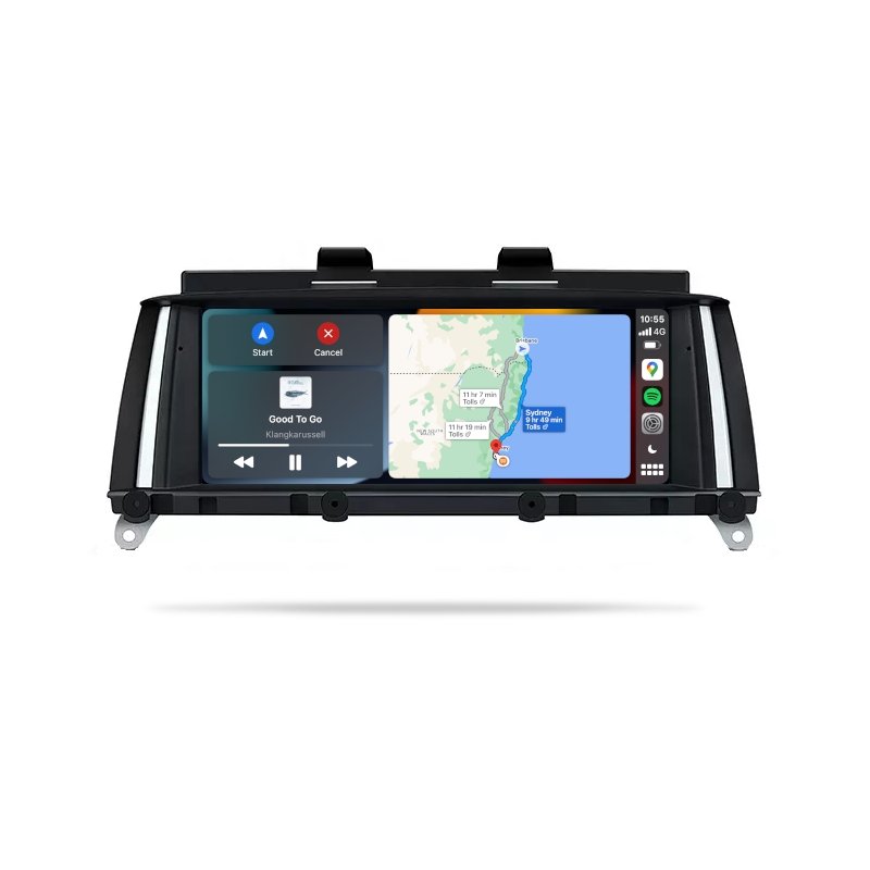 BMW X3 Series 2011-2016 (F25) - Premium Head Unit Upgrade Kit: Radio Infotainment System with Wired & Wireless Apple CarPlay and Android Auto Compatibility - baeumer technologies
