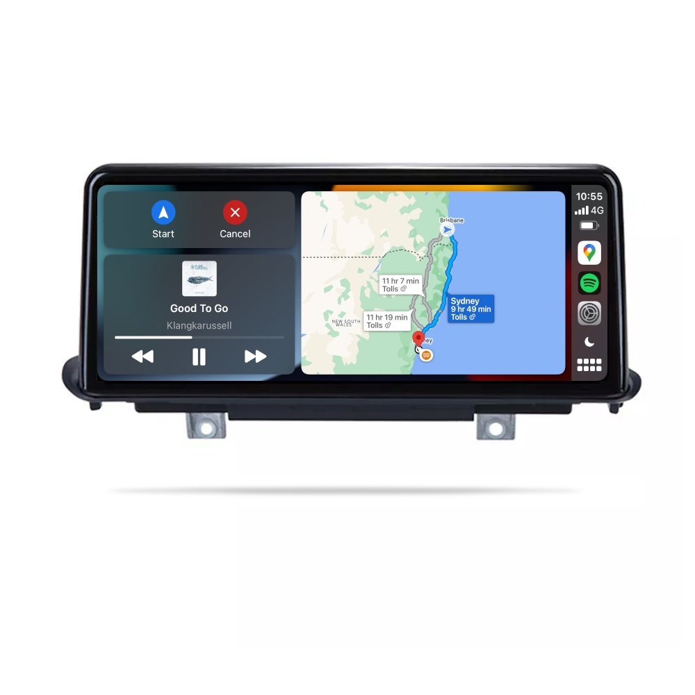 BMW X5 Series 2018-2019 - Premium Head Unit Upgrade Kit: Radio Infotainment System with Wired & Wireless Apple CarPlay and Android Auto Compatibility - baeumer technologies