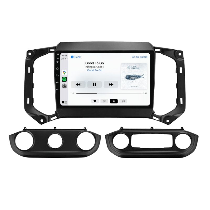Holden Colorado 2017-2022 Z71 LS LT LTZ - Premium Head Unit Upgrade Kit: Radio Infotainment System with Wired & Wireless Apple CarPlay and Android Auto Compatibility - baeumer technologies