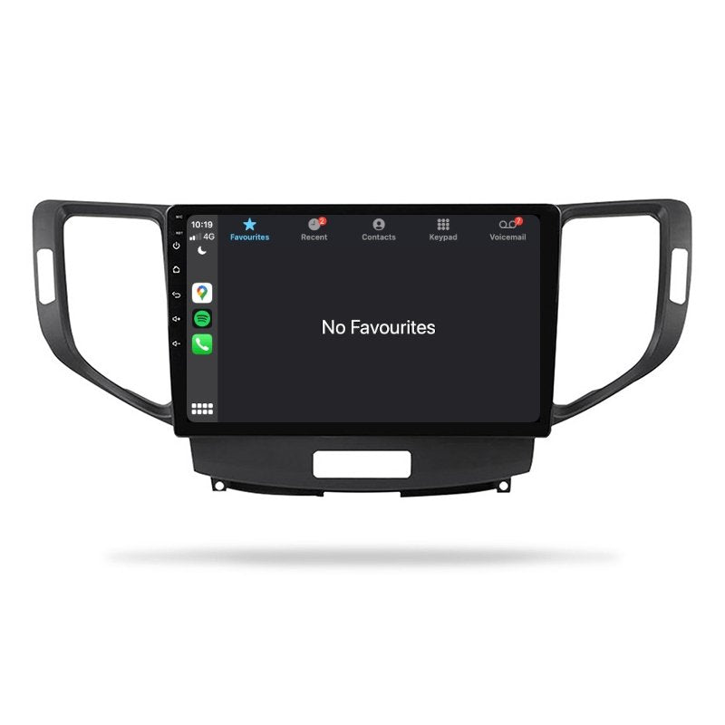 Honda Accord Euro 2008-2015 - Premium Head Unit Upgrade Kit: Radio Infotainment System with Wired & Wireless Apple CarPlay and Android Auto Compatibility - baeumer technologies