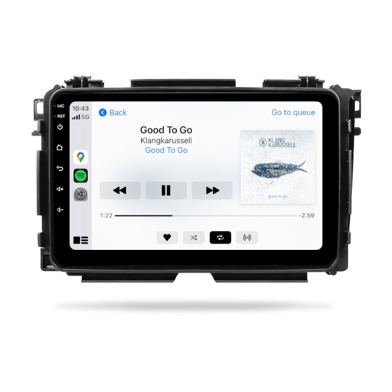 Honda HR-V 2015-2022 - Premium Head Unit Upgrade Kit: Radio Infotainment System with Wired & Wireless Apple CarPlay and Android Auto Compatibility - baeumer technologies