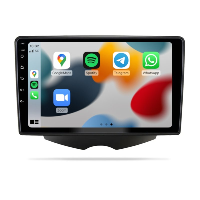 Hyundai Veloster 2011-2017 - Premium Head Unit Upgrade Kit: Radio Infotainment System with Wired & Wireless Apple CarPlay and Android Auto Compatibility - baeumer technologies