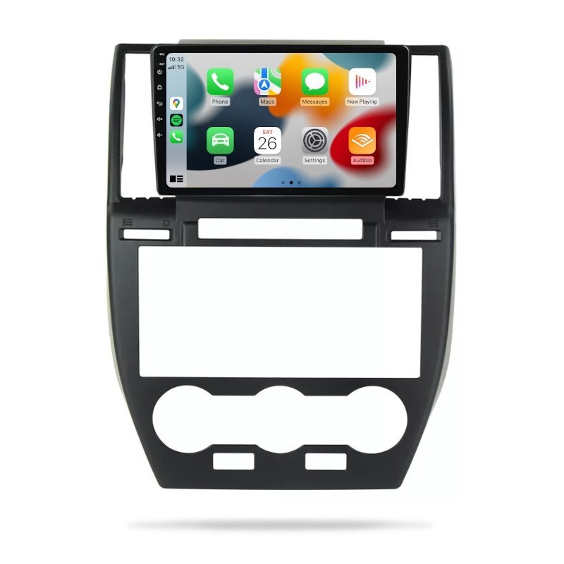 Land Rover Freelander 2012-2015 - Premium Head Unit Upgrade Kit: Radio Infotainment System with Wired & Wireless Apple CarPlay and Android Auto Compatibility - baeumer technologies