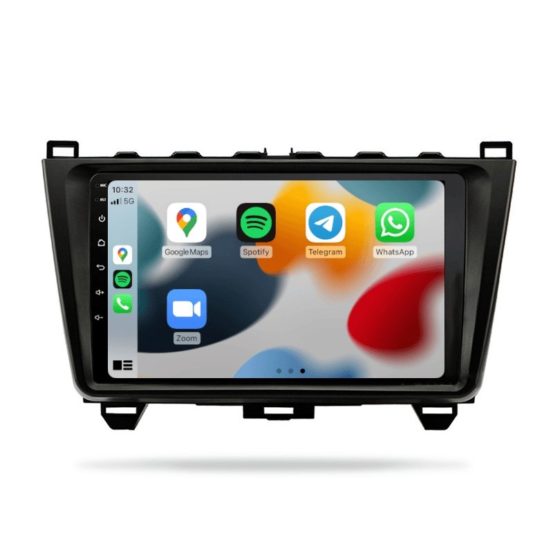 Mazda 6 (Atenza) 2008-2012 GH Series 1 Series 2 - Premium Head Unit Upgrade Kit: Radio Infotainment System with Wired & Wireless Apple CarPlay and Android Auto Compatibility - baeumer technologies