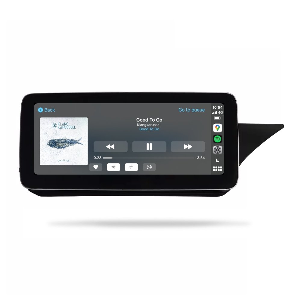 Mercedes Benz E-Class NTG 4.0 5.0 2015-2016 - Premium Head Unit Upgrade Kit: Radio Infotainment System with Wired & Wireless Apple CarPlay and Android Auto Compatibility - baeumer technologies