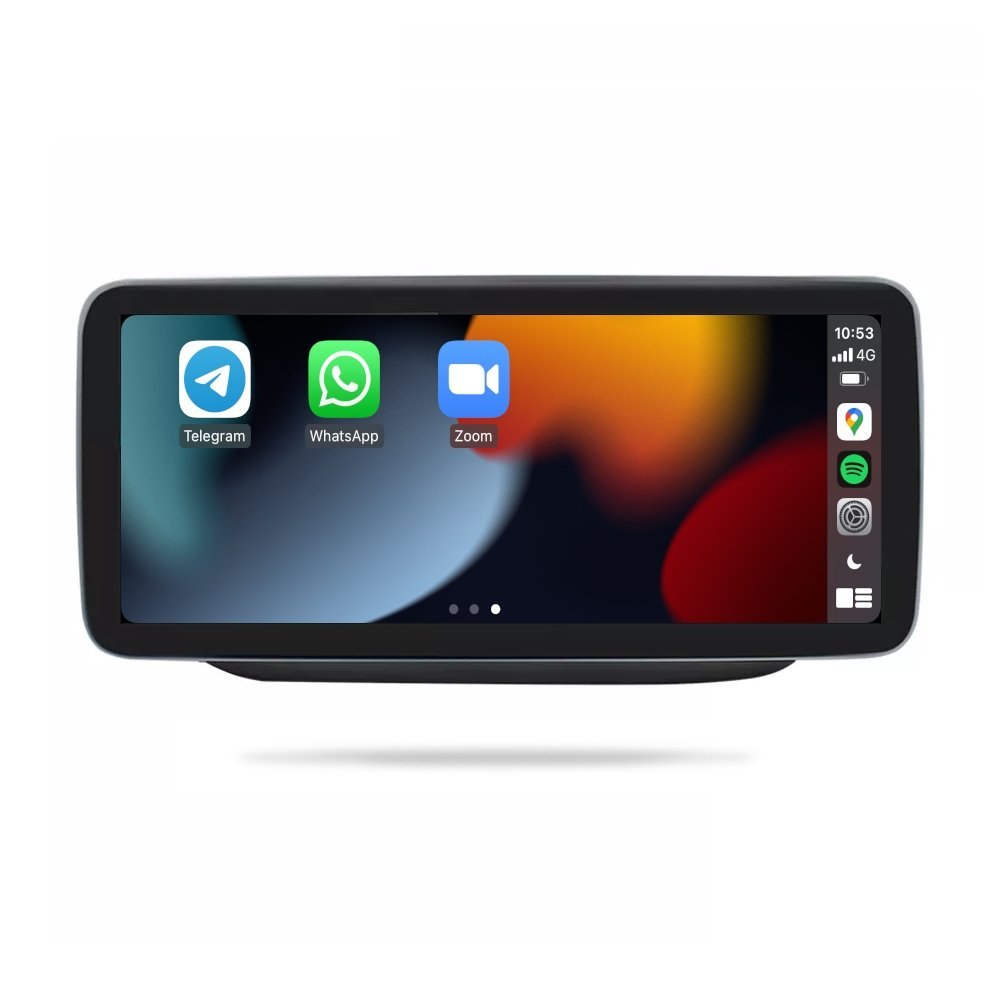 Mercedes Benz V-Class NTG 5.0 2016-2018 - Premium Head Unit Upgrade Kit: Radio Infotainment System with Wired & Wireless Apple CarPlay and Android Auto Compatibility - baeumer technologies