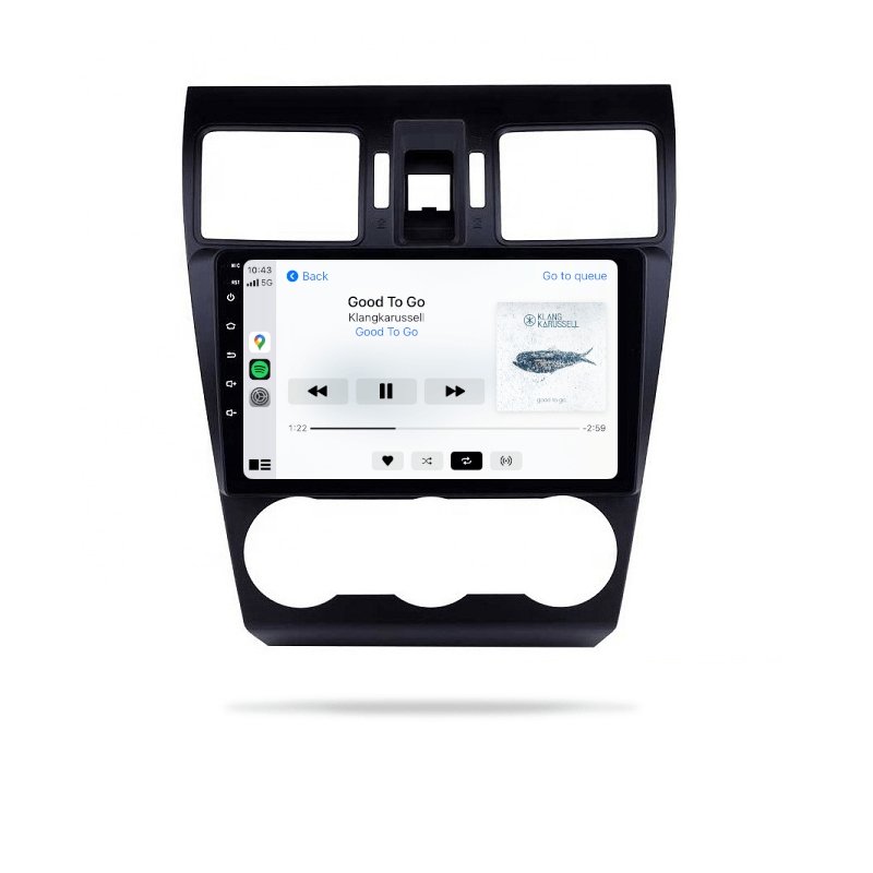 Subaru Impreza 2012-2016 GP GJ - Premium Head Unit Upgrade Kit: Radio Infotainment System with Wired & Wireless Apple CarPlay and Android Auto Compatibility - baeumer technologies