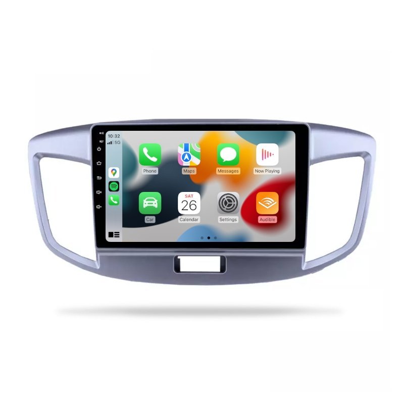 Suzuki Wagon R 2012-2017 - Premium Head Unit Upgrade Kit: Radio Infotainment System with Wired & Wireless Apple CarPlay and Android Auto Compatibility - baeumer technologies