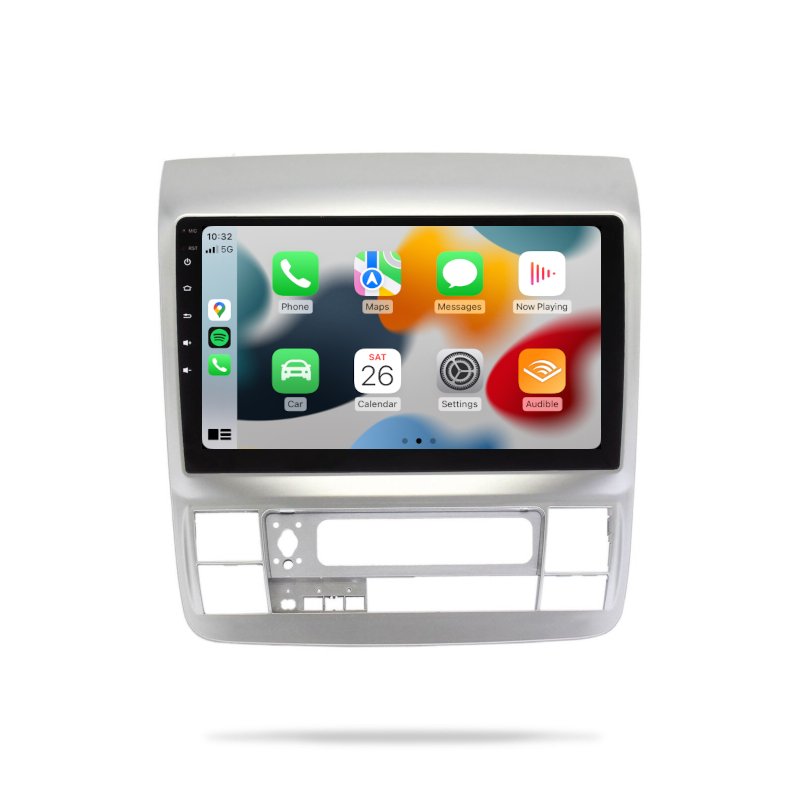 Toyota Alphard 2002-2011 - Premium Head Unit Upgrade Kit: Radio Infotainment System with Wired & Wireless Apple CarPlay and Android Auto Compatibility - baeumer technologies
